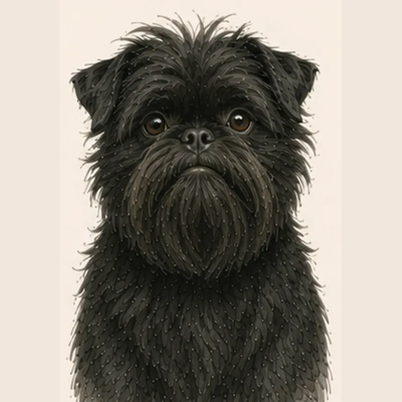 Illustration Affenpinscher
