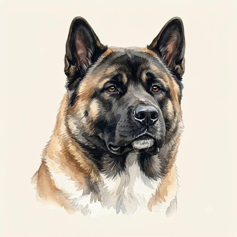 Illustration Akita américain