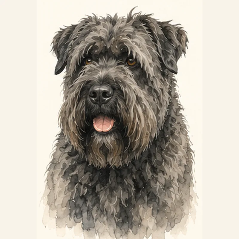 Illustration Bouvier des Flandres